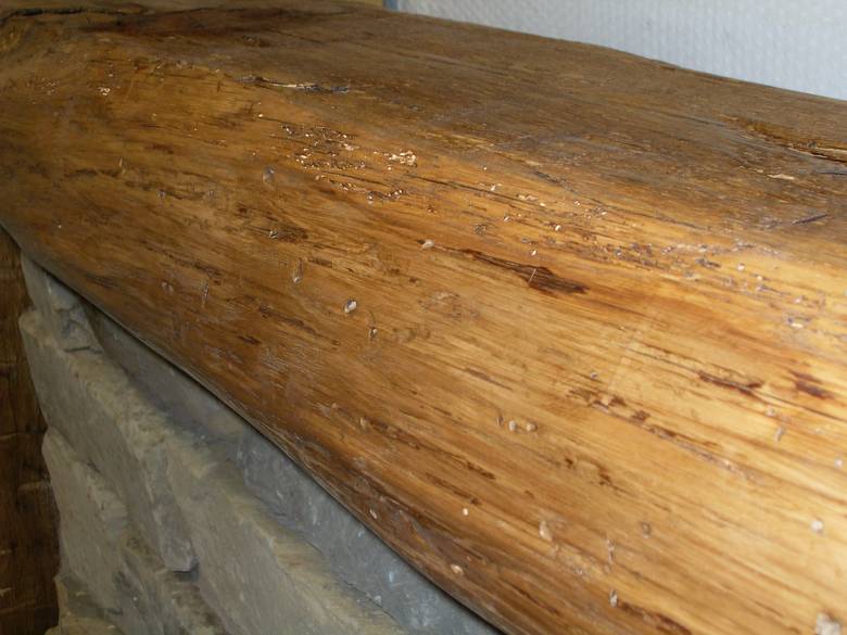 Oak Mantel